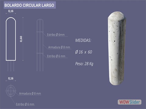 BOLARDO CIRCULAR