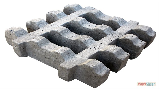 Bloque de cesped dado 40x40x12